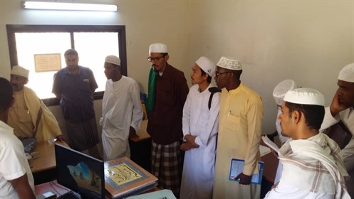 نزول ميداني لطلاب جامعة الأحقاف محافظة حضرموت تريم  2