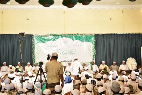 المولد النبوي بحضور رئيس الجامعة البروفيسور باهارون