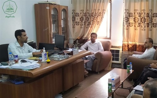 كلية هندسة وعلوم الحاسوب بجامعة الأحقاف تقيم اجتماعا لأعضاء هيئة التدريس (4)