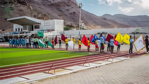 جامعة الاحقاف تشارك في بطولة الجامعات لكرة الطائرة بساحل محافظة حضرموت (5)