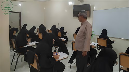 جامعة الأحقاف تدشن امتحانات الفصل الدراسي الثاني بكلية البنات للعام الجامعي 2022-2023م (5)