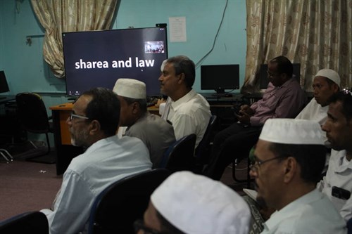 جامعة الاحقاف تقيم ورشة عمل بعنوان كتابة الرسائل والاطروحات العلمية (4)
