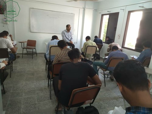 جامعة الاحقاف تدشن امتحانات الشهر الأول لكليتي الادارة والاقتصاد وهندسة وعلوم الحاسوب (2)