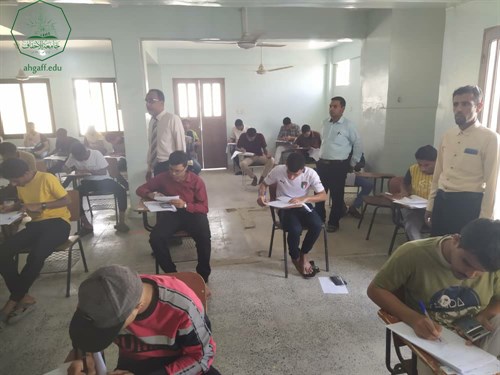 جامعة الاحقاف تدشن امتحانات الفصل الدراسي الأول لكليتي الادراة والاقتصاد وهندسة وعلوم الحاسوب العام الجامعي 2021-2022م (6)