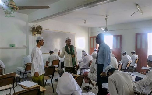 جامعة الأحقاف تدشن امتحانات الفصل الدراسي الأول بكليتي الشريعة والقانون والعلوم الاسلامية للعام الجامعي 2021-2022م (2)