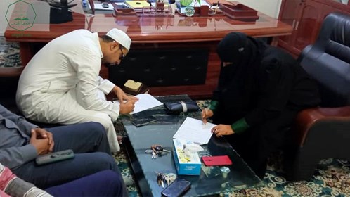 وحدة الخريجين بجامعة الاحقاف توقع مذكرة تفاهم مع مؤسسة الخريجين (4)