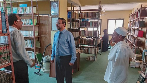 جامعة الأحقاف تستقبل رئيس جامعة العادل برئاسة الجامعة (3)