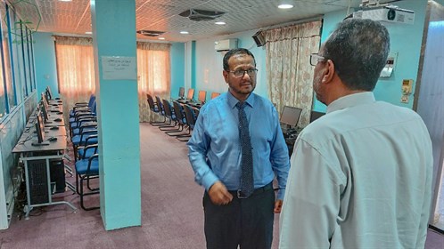 جامعة الأحقاف تستقبل رئيس جامعة العادل برئاسة الجامعة (6)