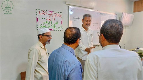 جامعة الأحقاف تستقبل رئيس جامعة العادل برئاسة الجامعة (8)