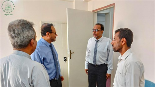 جامعة الأحقاف تستقبل رئيس جامعة العادل برئاسة الجامعة (14)