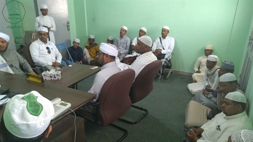 وفد دار القرآن للدراسات القرآنية بسيئون في زيارة لجامعة الأحقاف (4)