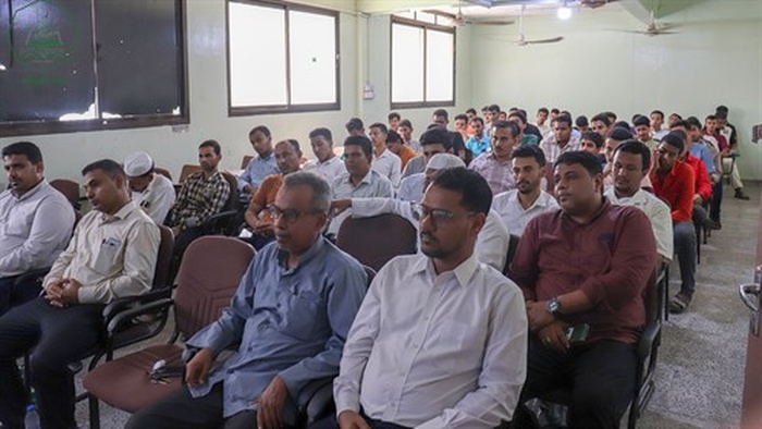 كلية الإدارة و الإقتصاد بجامعة الأحقاف تقيم فعالية إحتفالية باليوم العالمي للمحاسبة