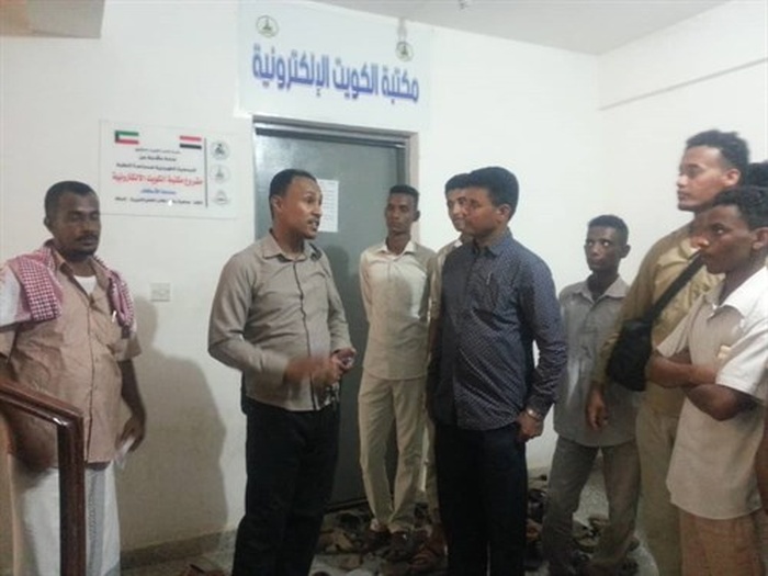 طلاب ثانوية مدودة في زيارة تعرفية لجامعة الأحقاف